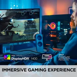 ViewSonic 34" Curved 200Hz LED Gaming Monitor, Black (XG341C-2K)* Gaming Monitors