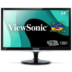 ViewSonic 24" 60Hz LCD Monitor, Black (VX2452MH)* Flat Monitors