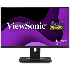ViewSonic 24" 60Hz LED Monitor, Black (VG245 )* Flat Monitors