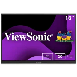 ViewSonic 16" 60Hz LED Monitor, Black (VG1656-2K)* Flat Monitors