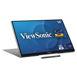 ViewSonic 16" 60Hz LED Monitor, Black (TD1656-2K)* Flat Monitors