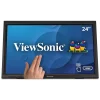ViewSonic 24" 75Hz LED Touch Monitor, Black (TD2423D)* Flat Monitors