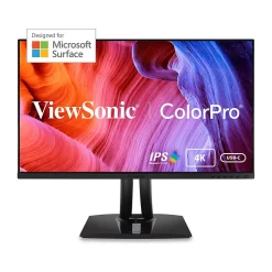 ViewSonic 27" 4K Ultra HD 60Hz LED Monitor, Black (VP275-4K)* Flat Monitors