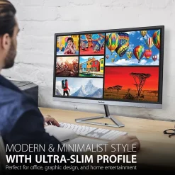 ViewSonic 22" 1080P Widescreen 75Hz IPS Monitor, Silver (VX2276-SMHD)* Flat Monitors