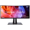 ViewSonic ColorPro 34" Curved 100 Hz LCD Monitor, Black (VP3481A)* Curved Monitors