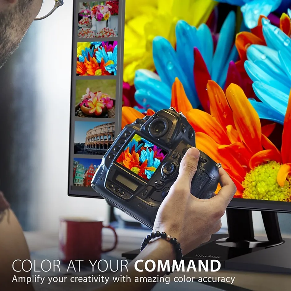 ViewSonic ColorPro 32" 4K Ultra HD 60 Hz LED Monitor, Black (VP3256-4K)* Flat Monitors