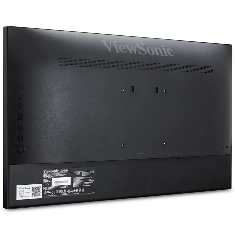 ViewSonic ColorPro Dual Pack Head-Only 24" 60Hz LCD Monitor, Black (VP2468_H2)* Flat Monitors