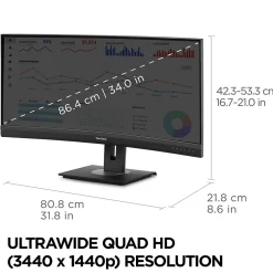 ViewSonic Ergonomic 34