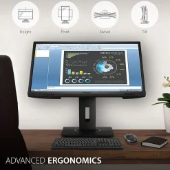 ViewSonic Ergonomic 24" 60Hz LCD Monitor, Black (VG2440)* Flat Monitors