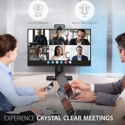 ViewSonic 1080p USB Camera with Stereo Microphone Zoom, Gray (VB-CAM-002)* Webcams