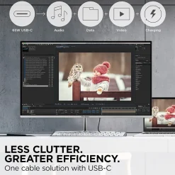 ViewSonic Thin-Bezel 27" 4K Ultra HD 60Hz LED Monitor, Silver (VX2776-4K-MHDU)* Gaming Monitors