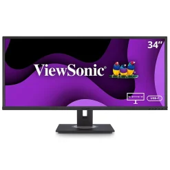 ViewSonic UltraWide WQHD 34" 60 Hz LCD Monitor, Black (VG3456)* Flat Monitors
