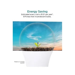 Light Bulbs<Viribright Viripro PRO Pack 8-Watt Cool White LED General-Purpose Bulb, 50/Box (640336-50P)