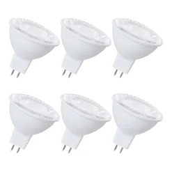 Light Bulbs<Viribright 7-Watt Soft White LED Floodlight Bulb, 6/Box (450161-ES)