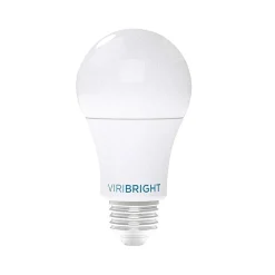 Smart Bulbs<Viribright Wi-Fi 60W Equivalent A19 LED Smart Light Bulb, White (658101)