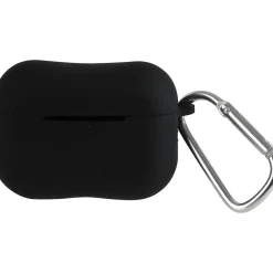 Vivitar Case with Carabiner for AirPods Pro, Black (V90023BLKSTK12)
