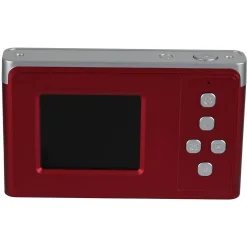 Cameras & Camcorders<Vivitar Point Shoot Digital Camera, Red (VECXX75-RED-T35-6)