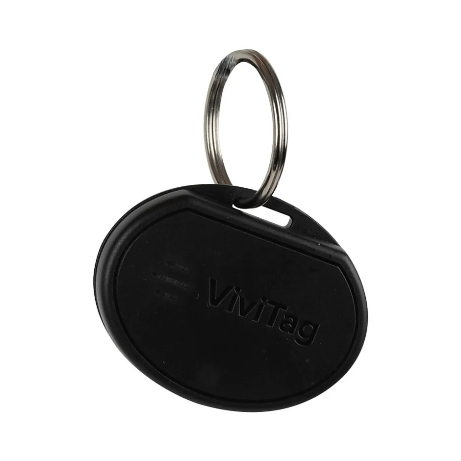 Vivitar ViviTag Bluetooth Tracker, Black, 2/Pack (V90027PK2-BLK-STK-24)