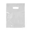 SI Products 9"W x 12"L Die-Cut Handle Bag, 1.25 Mil, 1000/Carton (248-0912-C)* Gusseted Poly Bags