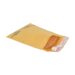 SI Products 4"W x 8"L Peel & Seal Bubble Mailer, #000, 250/Carton (B851SSR)* Bubble Mailers