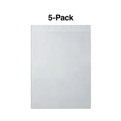Staples 19"W x 24"L Peel & Seal Poly Mailer, 5/Pack (51634)* Poly Mailers