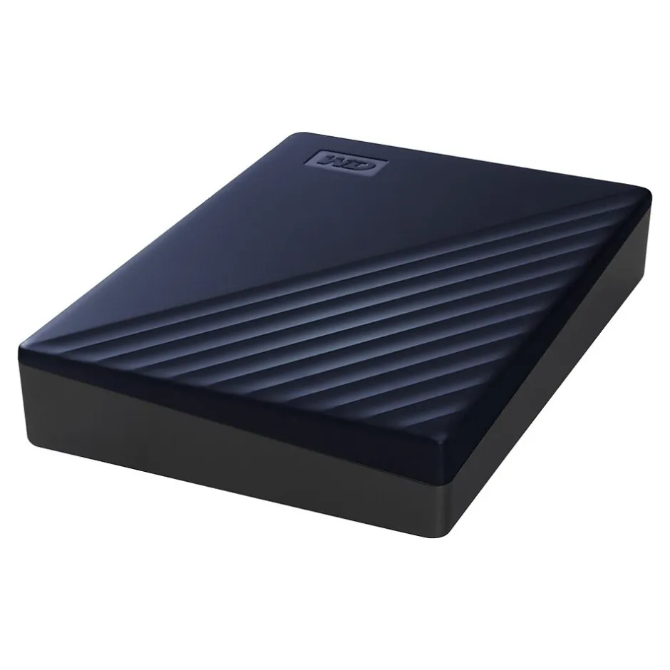 Western Digital WD My Passport for Mac 4TB, External Hard Drive, Midnight Blue (WDBA2F0040BBL-WESN)* External Hard Drives