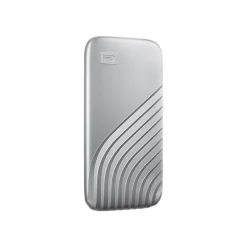 WD My Passport 1TB USB 3.2 External Solid-State Drive, Silver (BAGF0010BSL-WESN)* Solid State Drives