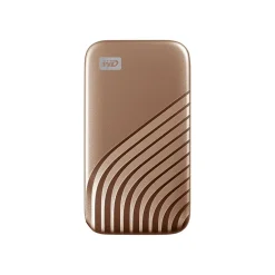 WD My Passport 1TB USB 3.2 External Solid-State Drive, Gold (BAGF0010BGD-WESN)* Solid State Drives