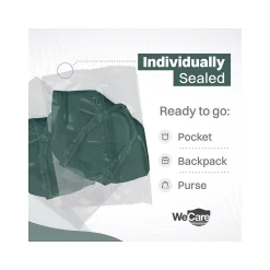Masks<WeCare Disposable KN95 Face Mask, Adult, Dark Green, 20 Masks/Box, 3 Boxes/Pack (TBN203227)