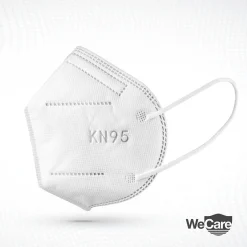 WeCare KN95 Disposable Face Mask, Adult, White, 20/Pack (WMN100002)
