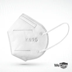 WeCare KN95 Disposable Face Mask, Adult, White, 20 Masks/Box, 3 Boxes/Pack (TBN202718)