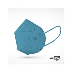 Masks<WeCare Ocean Tones Disposable KN95 Fabric Face Masks, One Size, Assorted Colors, 20/Pack, 50 Packs/Carton (TBN203261)