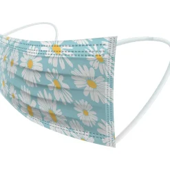 Masks<WeCare 3-ply Disposable Face Masks, Kids, Assorted Spring Designs, 50/Box (WMN100083)