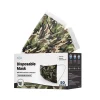 Masks<WeCare 3-ply Disposable Face Mask, Individually Wrapped, Adult, Green Camo, 50/Box (WMN100019)