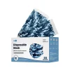 Masks<WeCare 3-ply Disposable Face Mask, Individually Wrapped, Adult, Blue Camo, 50/Box (WMN100071)