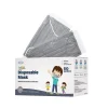 Masks<WeCare 3-ply Disposable Face Mask, Individually Wrapped, Kids, Gray, 50/Box (WMN100009)