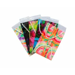 Masks<WeCare 3-ply Disposable Face Masks, Kids, Assorted Wacky Tie-Dye Designs, 50/Box (WMN100093)