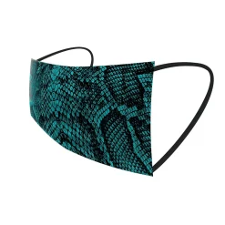 Masks<WeCare 3-ply Disposable Face Masks, Kids, Assorted Snakeskin, 50/Box (WMN100105)