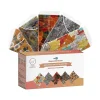 Masks<WeCare 3-ply Disposable Face Masks, Adult, Assorted Fall Designs, 50/Box (WMN100114)