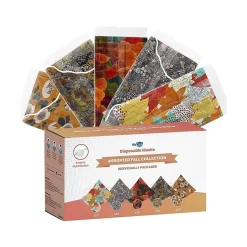 Masks<WeCare 3-ply Disposable Face Masks, Adult, Assorted Fall Designs, 50/Box (WMN100114)