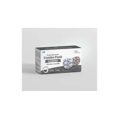 Masks<WeCare 3-ply Ear Loop Disposable Face Mask, Adult, Skulls, Combo Pack 50/Box (WMN100099)