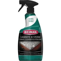 Weiman Granite Cleaner and Polish, Citrus Scent, 24 oz Spray Bottle (WMN137EA)