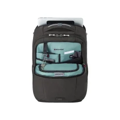 Backpacks<Wenger MX Professional Laptop Backpack, Heather Gray Polyester (611641)