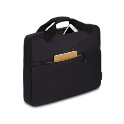 Wenger Notion Laptop Slim Briefcase, Dark Navy Polyester (WG3863302581)