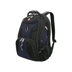 Backpacks<Wenger Scansmart Laptop Backpack, Blue Polyester (19002315)