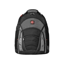 Backpacks<Wenger Synergy Laptop Backpack, Black/Gray (GA-7305-14F00)