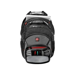Backpacks<Wenger Synergy Laptop Backpack, Black/Gray (GA-7305-14F00)
