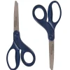 Westcott 8" Titanium Multi-Purpose/Heavy Duty Scissor, Blunt Tip, Navy (17509) Clearance