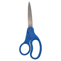 Westcott All Purpose 7" Stainless Steel Standard Scissors, Pointed Tip, Blue (44217) Sale