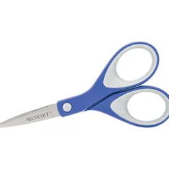 Westcott KleenEarth 6" Stainless Steel Standard Scissors, Pointed Tip, Blue/Gray (15552) Best